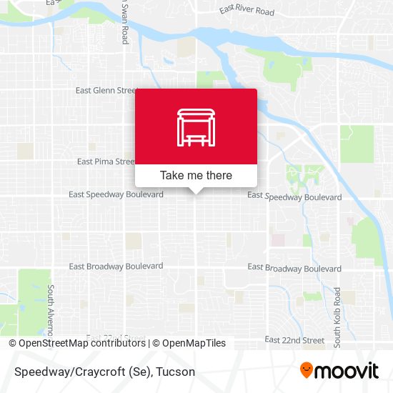 Speedway/Craycroft (Se) map