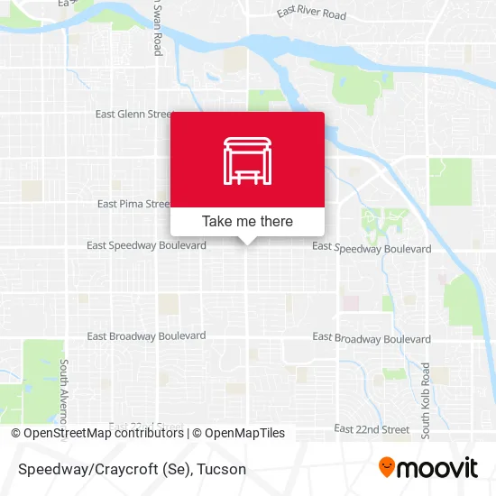 Mapa de Speedway/Craycroft (Se)