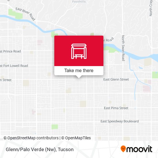 Mapa de Glenn/Palo Verde (Nw)