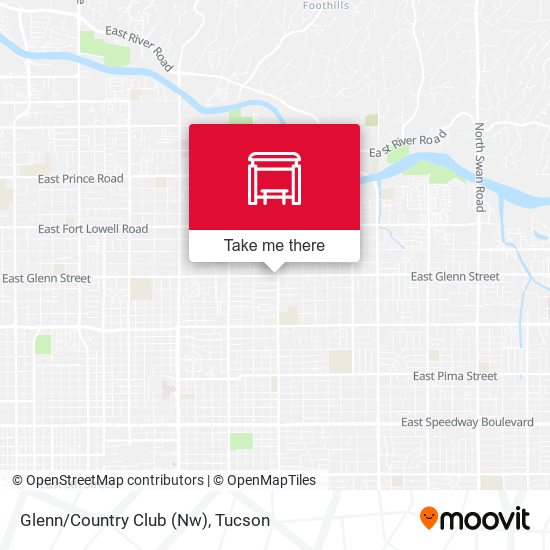Glenn/Country Club (Nw) map