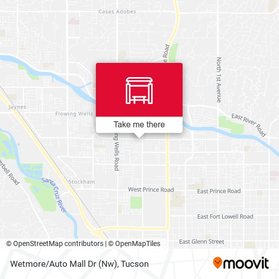 Mapa de Wetmore/Auto Mall Dr (Nw)