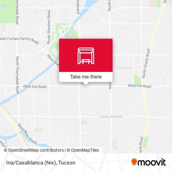 Mapa de Ina/Casablanca (Nw)