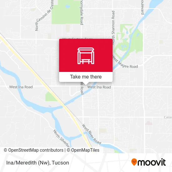 Ina/Meredith (Nw) map