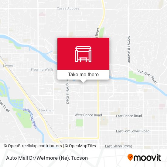 Auto Mall Dr/Wetmore (Ne) map