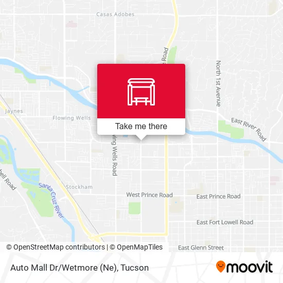 Auto Mall Dr/Wetmore (Ne) map