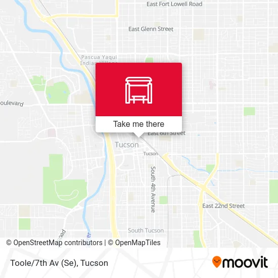 Toole/7th Av (Se) map