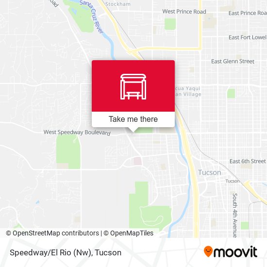 Speedway/El Rio (Nw) map