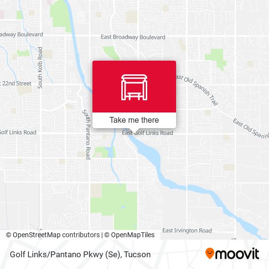 Golf Links/Pantano Pkwy (Se) map