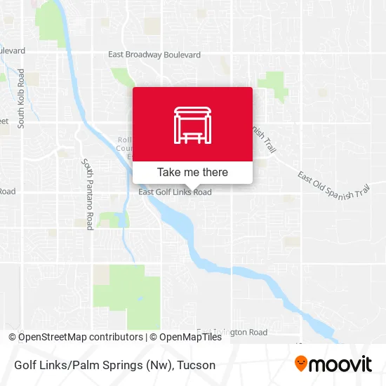 Golf Links/Palm Springs (Nw) map