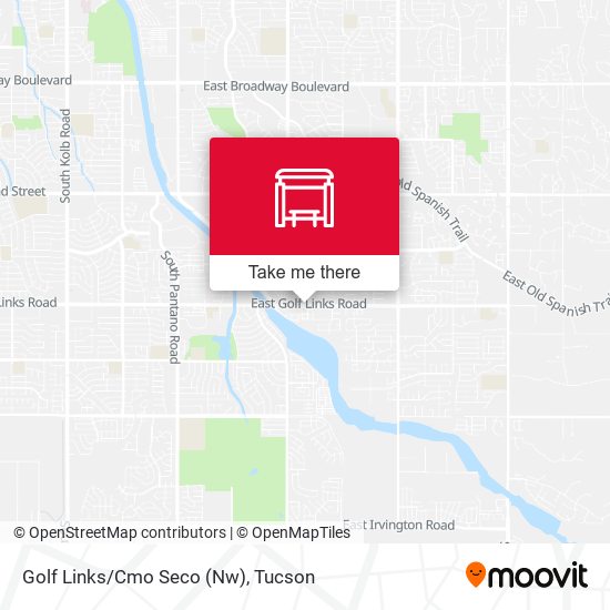 Golf Links/Cmo Seco (Nw) map