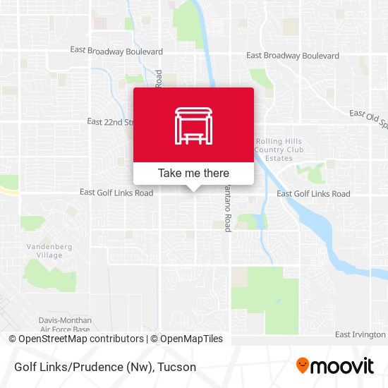 Golf Links/Prudence (Nw) map