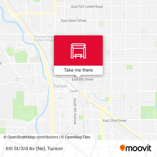 Mapa de 6th St/3rd Av (Ne)