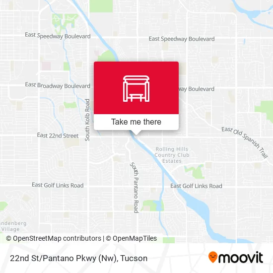 22nd St/Pantano Pkwy (Nw) map