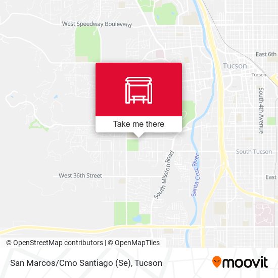 San Marcos/Cmo Santiago (Se) map