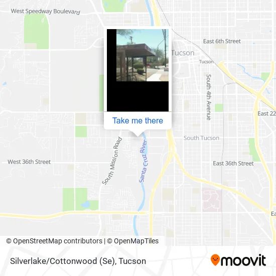 Silverlake/Cottonwood (Se) map