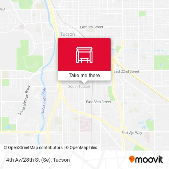 Mapa de 4th Av/28th St (Se)