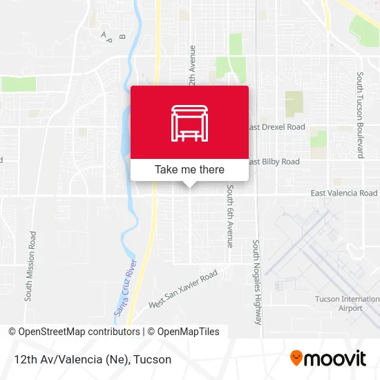 12th Av/Valencia (Ne) map