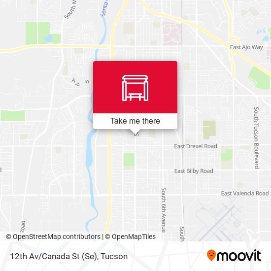 12th Av/Canada St (Se) map