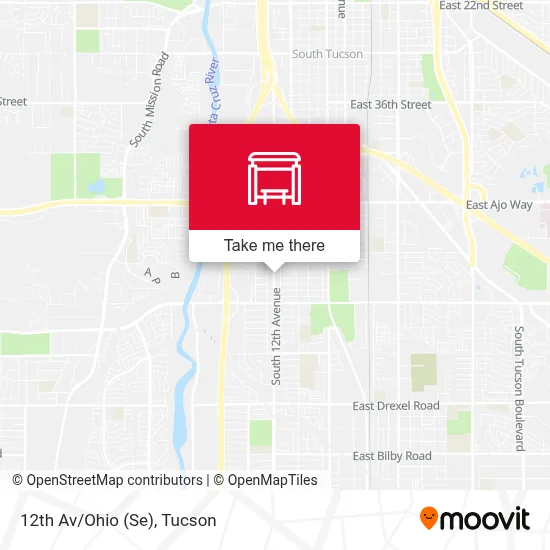 12th Av/Ohio (Se) map