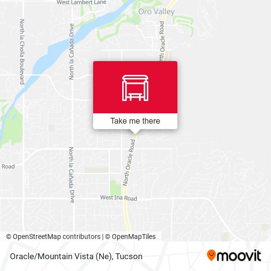 Oracle/Mountain Vista (Ne) map