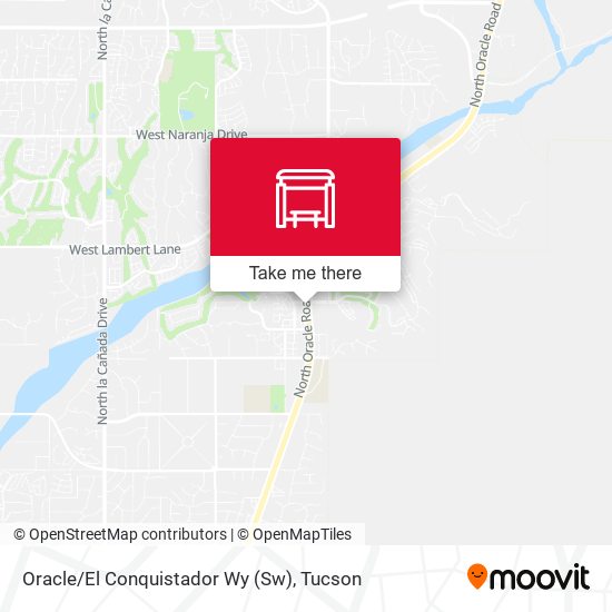 Oracle/El Conquistador Wy (Sw) map