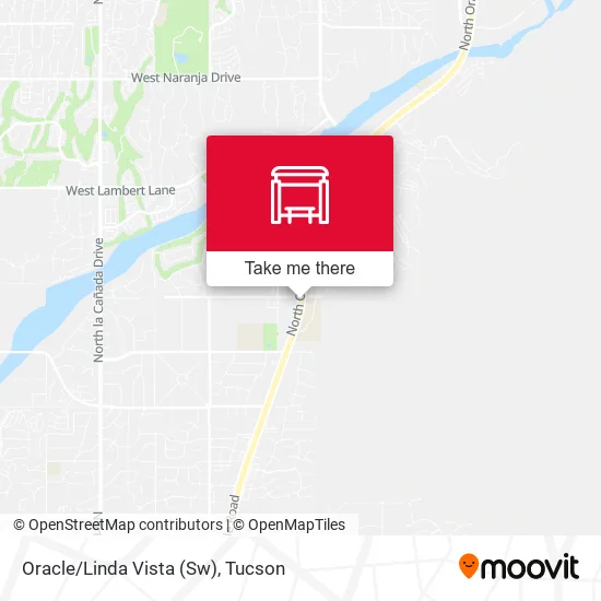 Mapa de Oracle/Linda Vista (Sw)