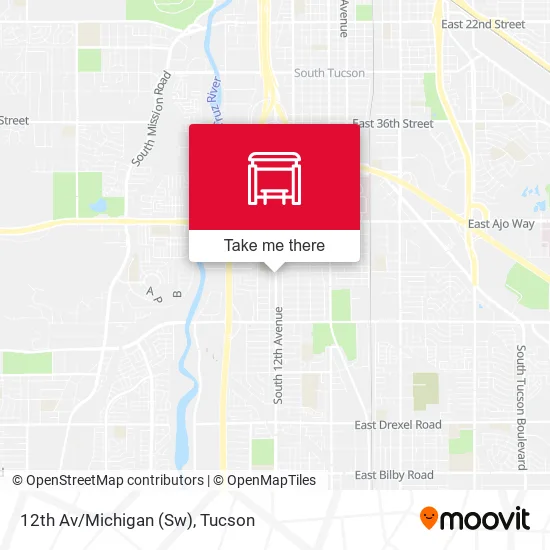 Mapa de 12th Av/Michigan (Sw)