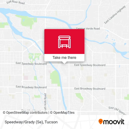 Speedway/Grady (Se) map