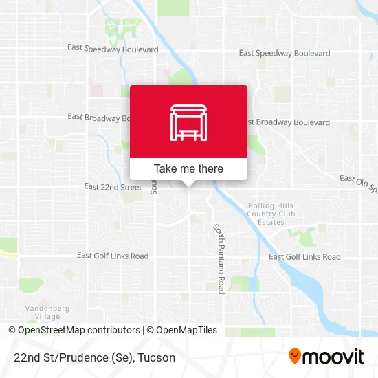 Mapa de 22nd St/Prudence (Se)