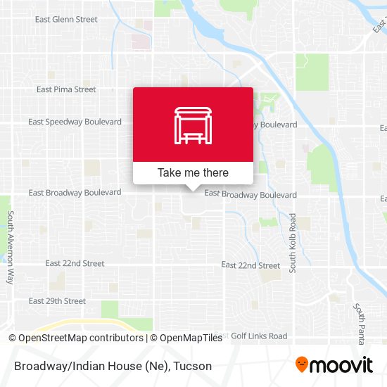 Mapa de Broadway/Indian House (Ne)