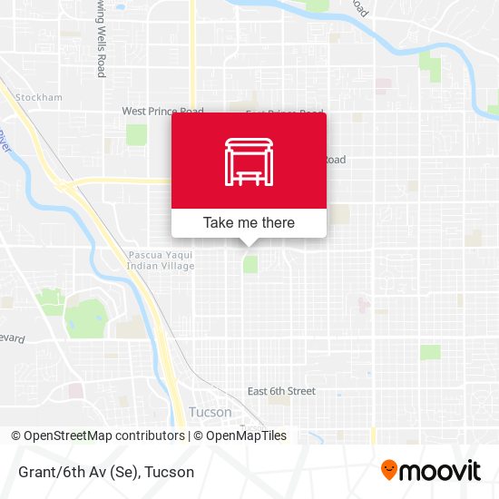 Grant/6th Av (Se) map