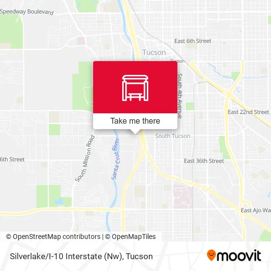 Mapa de Silverlake / I-10 Interstate (Nw)