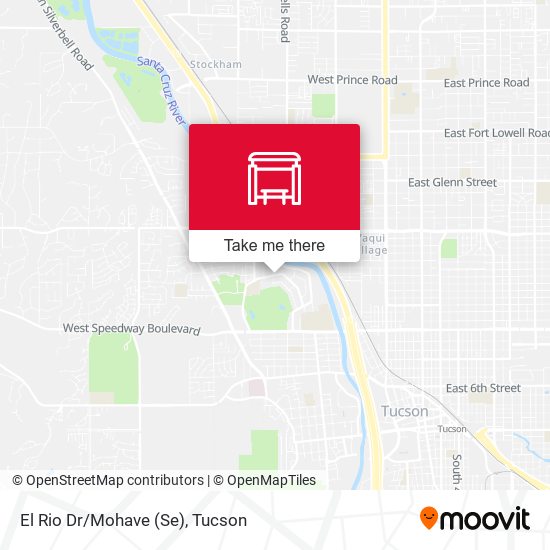 El Rio Dr/Mohave (Se) map