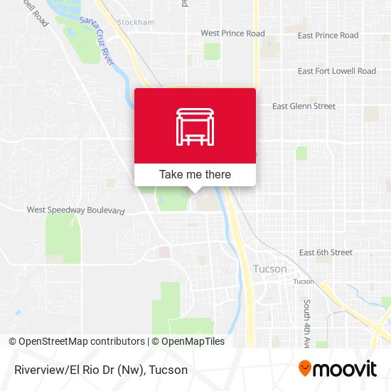 Riverview/El Rio Dr (Nw) map