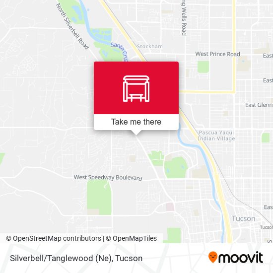 Silverbell/Tanglewood (Ne) map