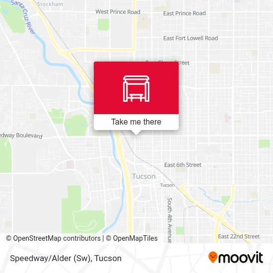 Speedway/Alder (Sw) map