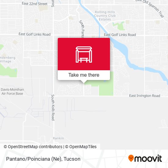 Pantano/Poinciana (Ne) map