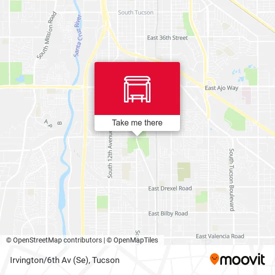 Mapa de Irvington/6th Av (Se)