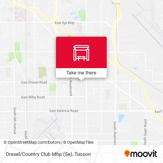 Drexel/Country Club Mhp (Se) map