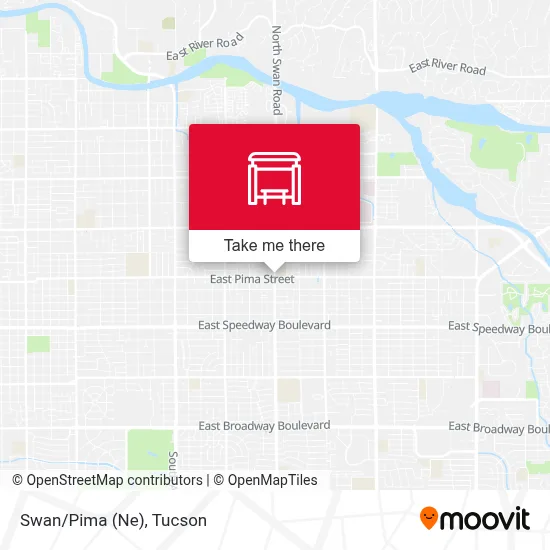 Swan/Pima (Ne) map