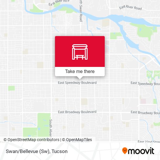 Swan/Bellevue map