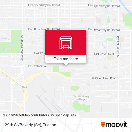 Mapa de 29th St/Beverly (Se)