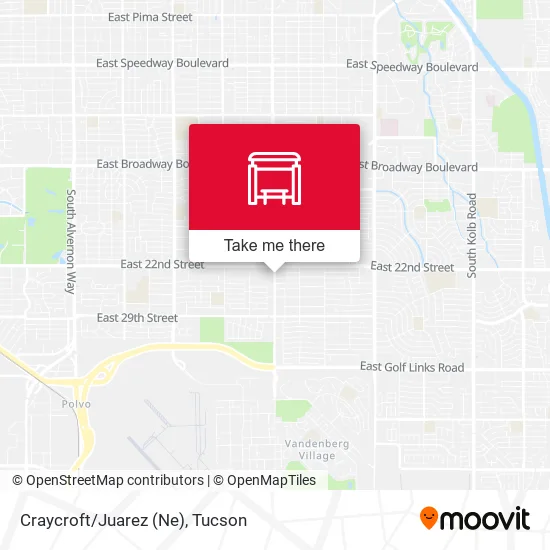 Mapa de Craycroft/Juarez (Ne)