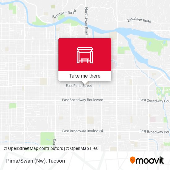 Pima/Swan (Nw) map