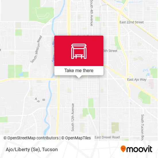 Ajo/Liberty (Se) map
