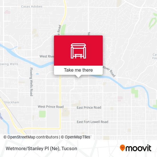 Mapa de Wetmore/Stanley Pl (Ne)
