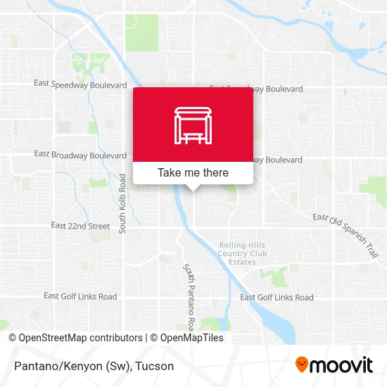 Pantano/Kenyon (Sw) map