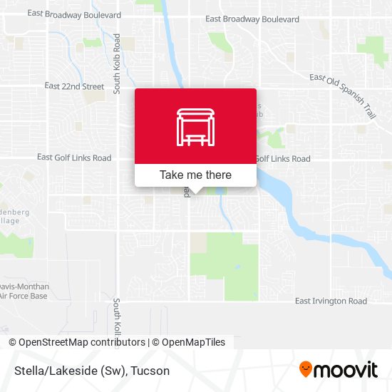 Stella/Lakeside (Sw) map