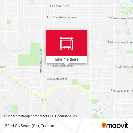 22nd St/Swan (Se) map