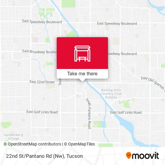 Mapa de 22nd St/Pantano Rd (Nw)